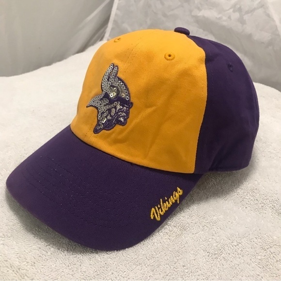 NFL Team Apparel - Minnesota Viking Woman's Football Cap - Picture 16 of 16